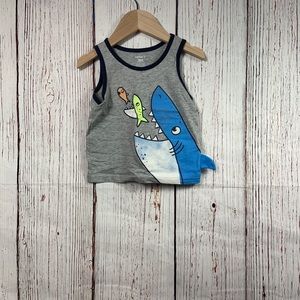 Carter’s shark baby shirt 18 months